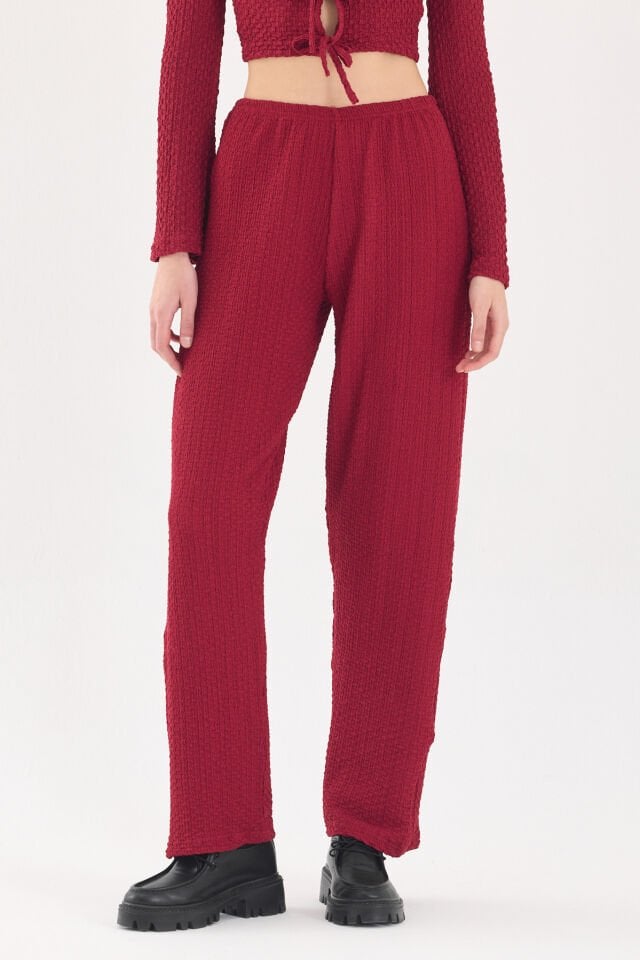 GOF PANTOLON BORDO