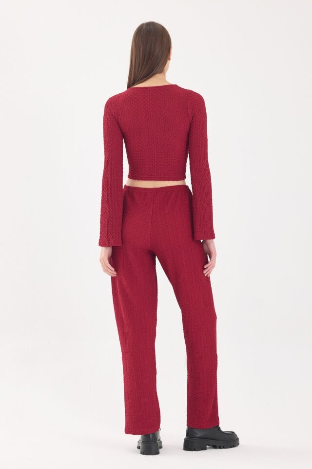 GOF PANTOLON BORDO