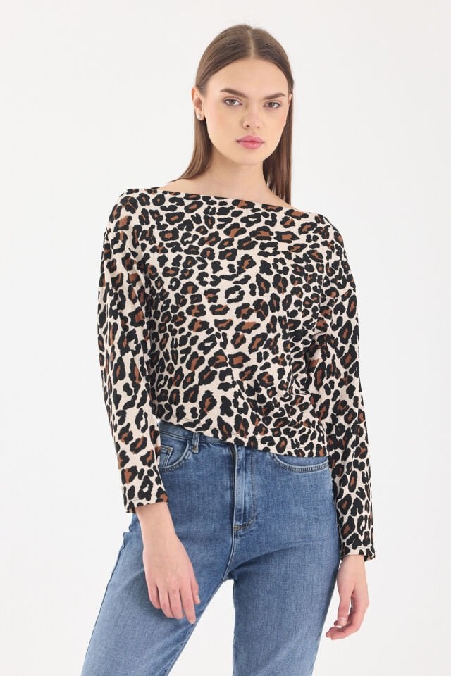 LEOPAR BLUZ